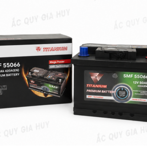 Ắc quy TITANIUM  - SMF 55066 (DIN50)