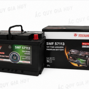 Ắc quy TITANIUM  - SMF 57113 (DIN71)