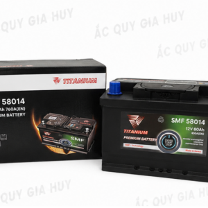 Ắc quy TITANIUM  - SMF 58014 (DIN80)