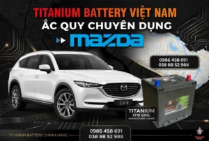 Ắc quy xe Mazda